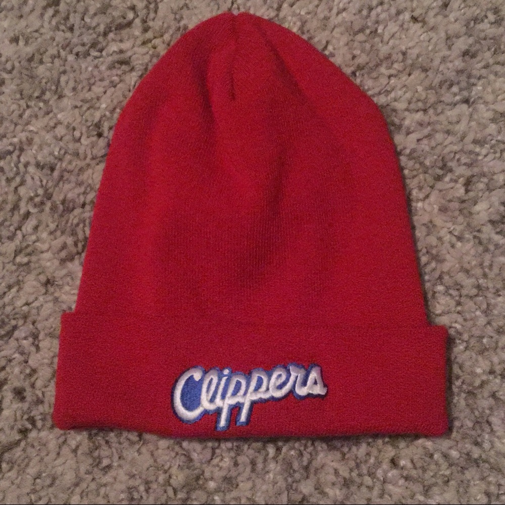 CLIPPERS RED BEANIE